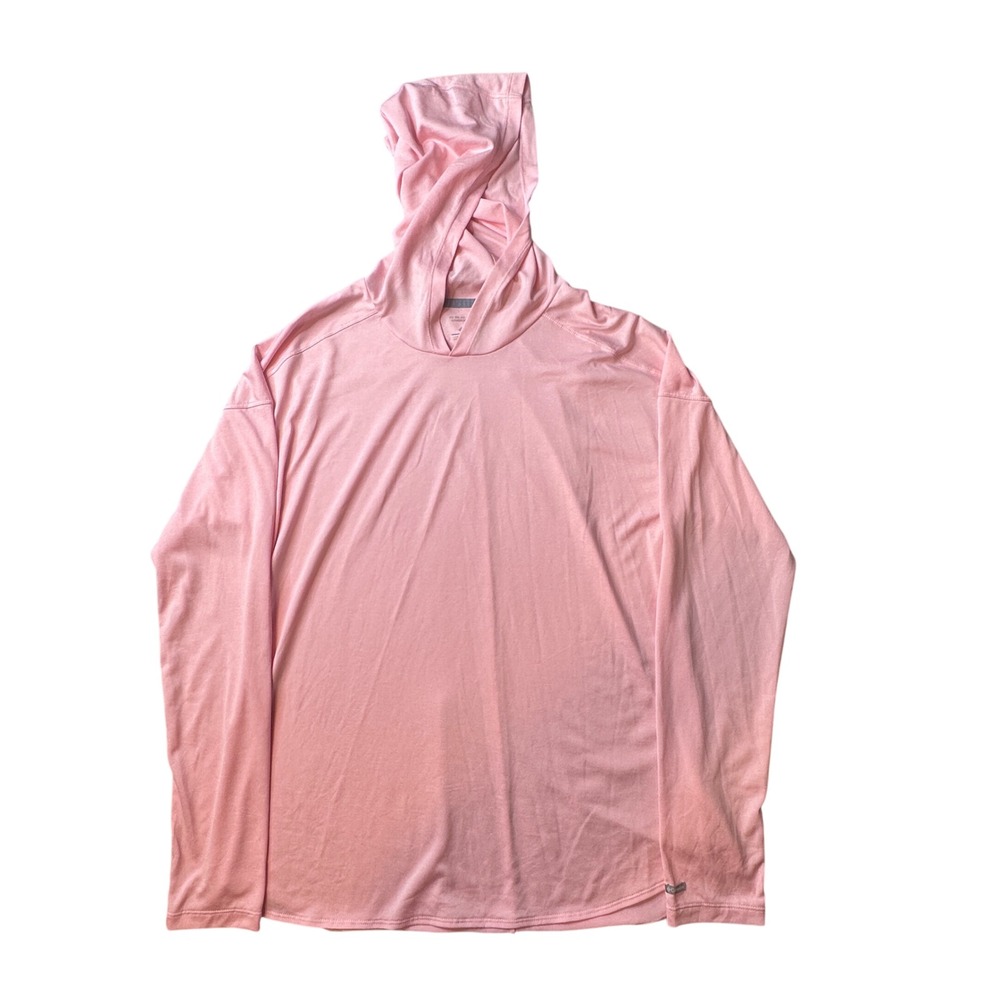 Columbia Hoodie Womens XL Pink Omni-Wick Advanced Evaporation Thumbhole Active